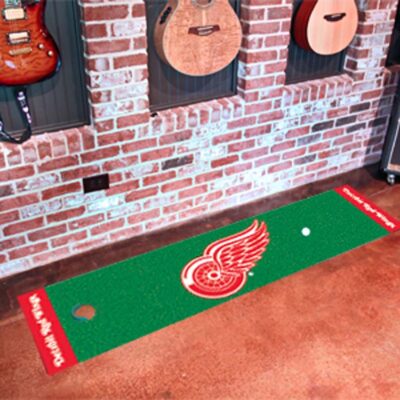 Detroit Red Wings 18" x 72" Golf Putting Green Mat