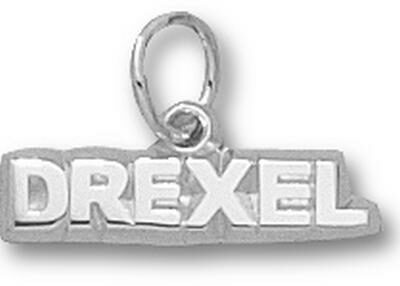 Drexel Dragons "Drexel" 1/8" Charm - Sterling Silver Jewelry