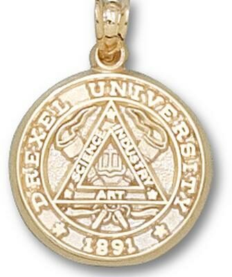 Drexel Dragons "Seal" Pendant - 10KT Gold Jewelry