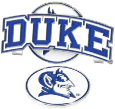 Duke Blue Devils Slider Clip with Golf Ball Marker (Set of 3)