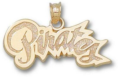 East Carolina Pirates New "Pirates" Pendant - 10KT Gold Jewelry