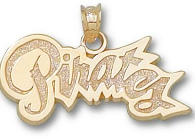 East Carolina Pirates New "Pirates" Pendant - 10KT Gold Jewelry