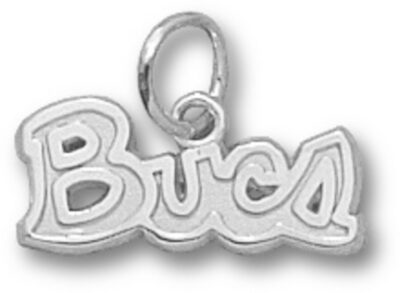 East Tennessee State Buccaneers "Bucs" 1/4" Charm - Sterling Silver Jewelry