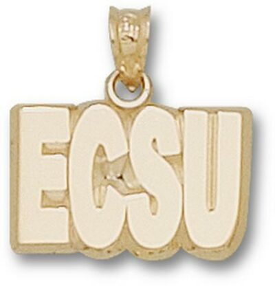 Eastern Connecticut State Warriors "ECSU" Pendant - 10KT Gold Jewelry