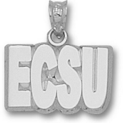 Eastern Connecticut State Warriors "ECSU" Pendant - Sterling Silver Jewelry