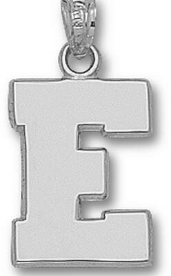 Eastern Kentucky Colonels "E" 5/8" Pendant - Sterling Silver Jewelry