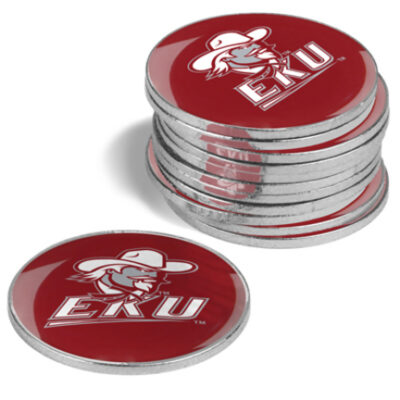 Eastern Kentucky Colonels Golf Ball Marker (12 Pack)