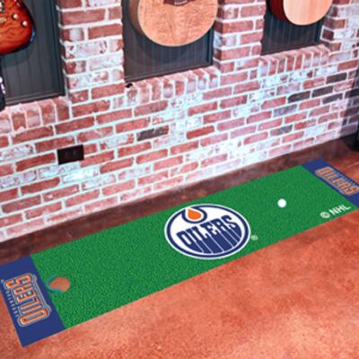 Edmonton Oilers 18" x 72" Golf Putting Green Mat