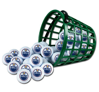 Edmonton Oilers Golf Ball Bucket (36 Balls)