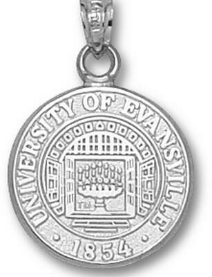 Evansville Purple Aces "Seal" Pendant - Sterling Silver Jewelry