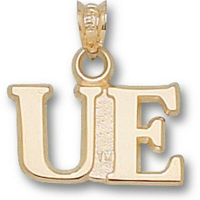 Evansville Purple Aces "UE" Pendant - 10KT Gold Jewelry