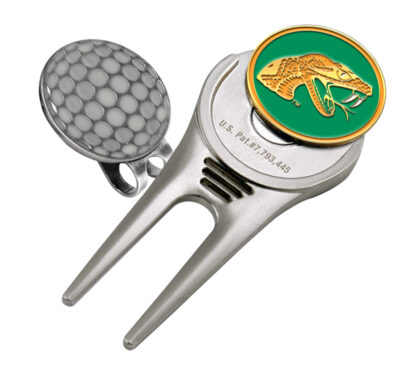 Florida A & M Rattlers Divot Tool Hat Clip with Golf Ball Marker (Set of 2)