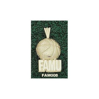 Florida A & M Rattlers "FAMU Basketball" Pendant - 10KT Gold Jewelry