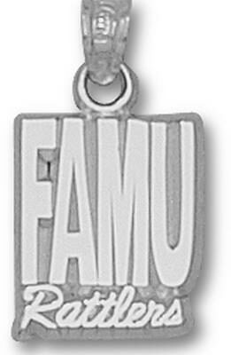 Florida A & M Rattlers "FAMU Rattlers" Pendant - Sterling Silver Jewelry