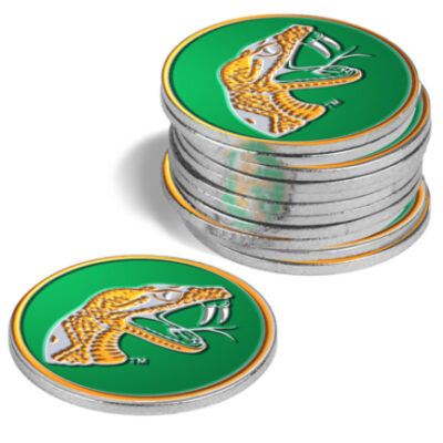 Florida A & M Rattlers Golf Ball Marker (12 Pack)