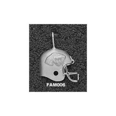 Florida A & M Rattlers "Helmet with Rattler Head" Pendant - Sterling Silver Jewelry