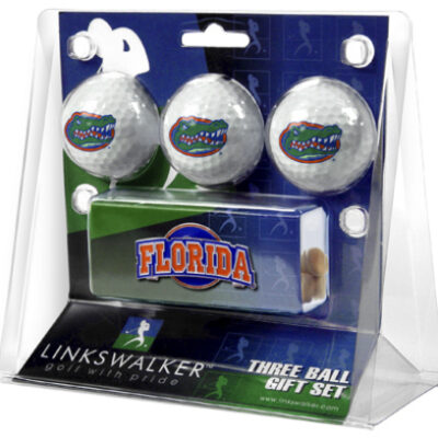 Florida Gators 3 Ball Gift Pack with Hat Clip