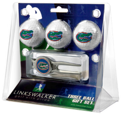 Florida Gators 3 Ball Golf Gift Pack with Kool Tool