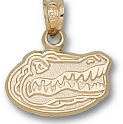 Florida Gators "Gator Head" 3/8" Pendant - 14KT Gold Jewelry