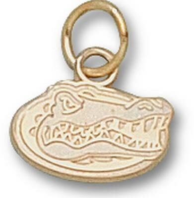 Florida Gators "Gator Head" 5/16" Charm - 14KT Gold Jewelry