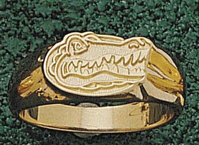 Florida Gators "Gator Head" Men's Ring Size 10 1/4 - 10KT Gold Jewelry