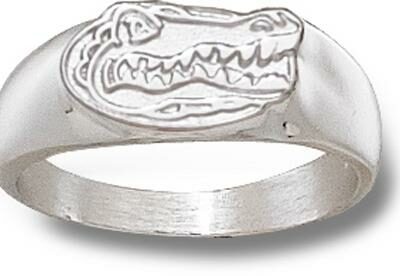 Florida Gators "Gator Head" Men's Ring Size 10 1/4 - Sterling Silver Jewelry