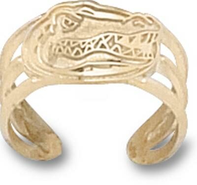 Florida Gators "Gator Head" Toe Ring - 14KT Gold Jewelry