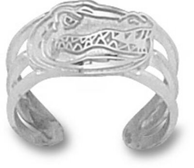 Florida Gators "Gator Head" Toe Ring - Sterling Silver Jewelry