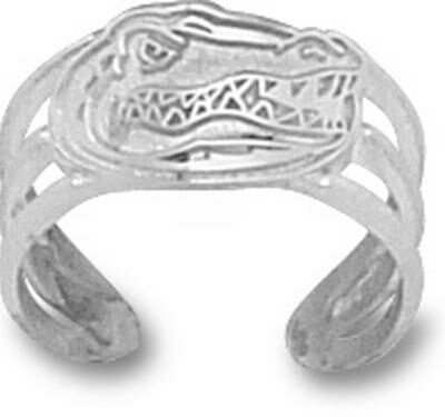 Florida Gators "Gator Head" Toe Ring - Sterling Silver Jewelry