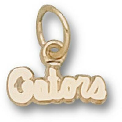 Florida Gators "Gators" 1/4" Charm - 14KT Gold Jewelry