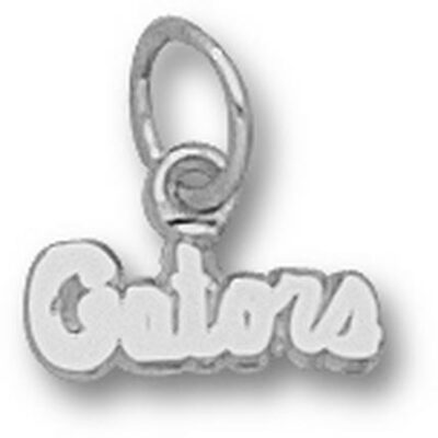 Florida Gators "Gators" 1/4" Charm - Sterling Silver Jewelry