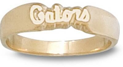 Florida Gators "Gators" Ladies' Ring Size 7 1/4 - 14KT Gold Jewelry