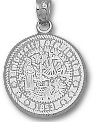 Florida Gators "Seal" Pendant - Sterling Silver Jewelry