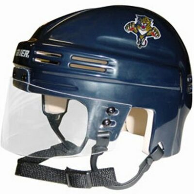 Florida Panthers NHL Authentic Mini Hockey Helmet from Bauer (Blue)