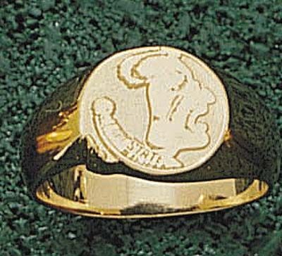 Florida State Seminoles "Seminole" Ladies' Ring Size 6 3/4 - 10KT Gold Jewelry