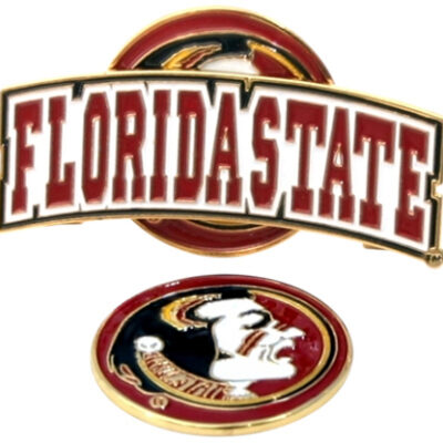 Florida State Seminoles Slider Clip with Golf Ball Marker (Set of 3)