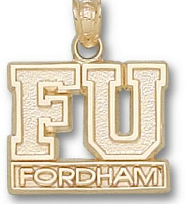 Fordham Rams "FU Fordham" Pendant - 10KT Gold Jewelry