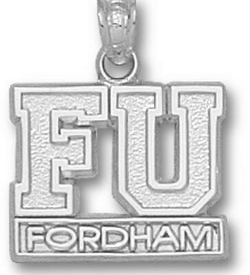 Fordham Rams "FU Fordham" Pendant - Sterling Silver Jewelry