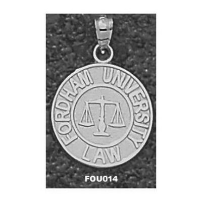 Fordham Rams "Law Seal with Scales" Pendant - Sterling Silver Jewelry