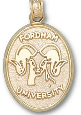 Fordham Rams "Ram Mascot" Pendant - 10KT Gold Jewelry