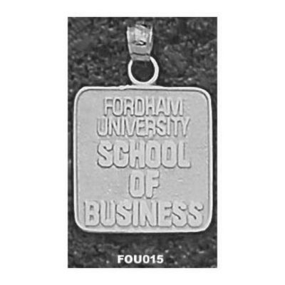 Fordham Rams "School of Business Seal" Pendant - Sterling Silver Jewelry