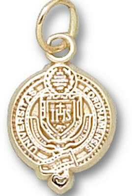 Fordham Rams "Seal" 1/2" Charm - 10KT Gold Jewelry