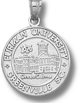 Furman Paladins New "Seal" Pendant - Sterling Silver Jewelry