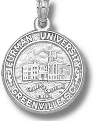 Furman Paladins "Seal" Pendant - Sterling Silver Jewelry