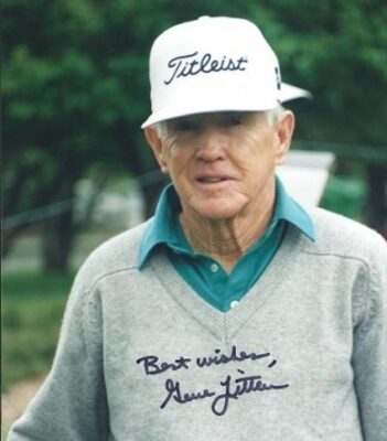 Gene Littler Autographed Golf 8" x 10" Photograph (Unframed)