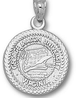 George Mason Patriots "Seal" Pendant - Sterling Silver Jewelry