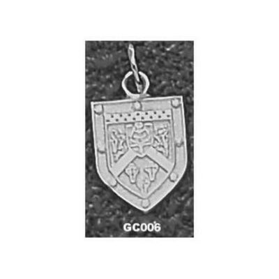 Georgetown College Tigers "Crest" 1/2" Charm - Sterling Silver Jewelry