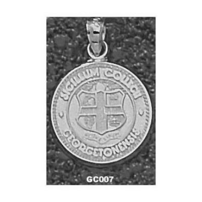 Georgetown College Tigers "Seal" 5/8" Pendant - Sterling Silver Jewelry