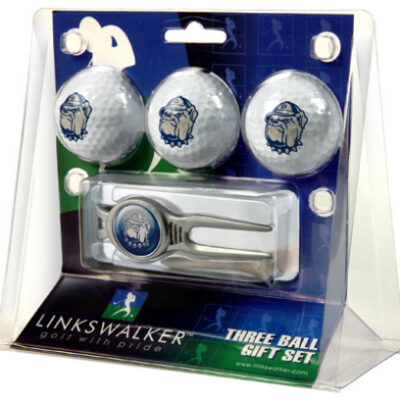 Georgetown Hoyas 3 Ball Golf Gift Pack with Kool Tool