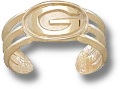 Georgia Bulldogs 1/4" "G" Toe Ring - 14KT Gold Jewelry